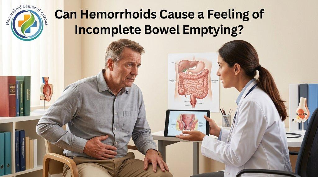 Can Hemorrhoids Cause a Feeling of Incomplete Bowel Emptying? - Cover Image